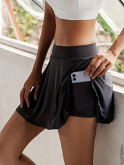 Women's 2 in 1 Quick Drying Outwear Sports Short Skirt