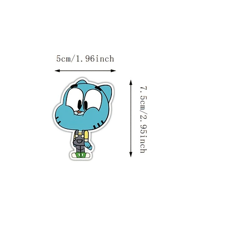 100pcs Creative Waterproof Doodle Stickers for Laptop Water Bottle Stationery