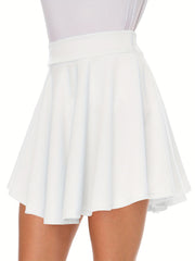 High Waist Versatile Skateboard Skirt for Women