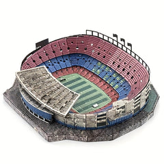 Football Field 3D Stereo Metal Puzzle DIY Assembly Model Gift