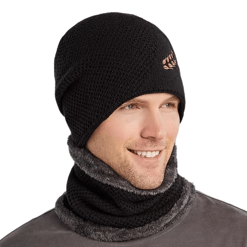 Warm Windproof Knitted Hat for Outdoor Winter