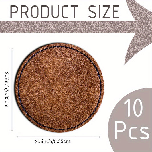 Leatherette Self Adhesive Patches for Men