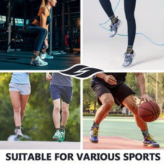 Copper Ankle Brace Support, 1 Pair Compression Sleeve Socks