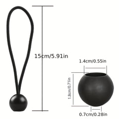 6pcs Elastic Ropes for Camping Hiking