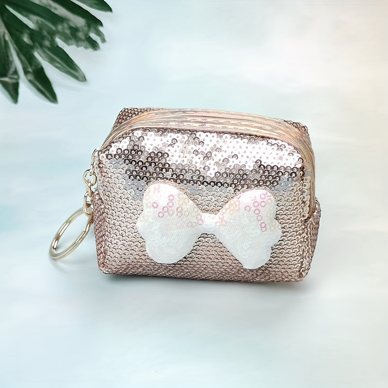 Bow Tie Bead Keychain Gift for Girls and Women