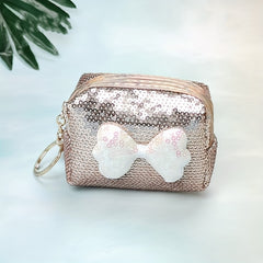 Bow Tie Bead Keychain Gift for Girls and Women