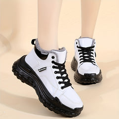 Women's Thick Sole Snow Boots Non Slip Winter Warm Short Boots