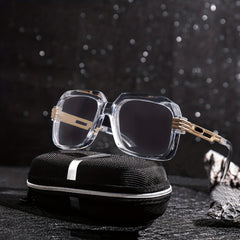 Men's Square Frame Sunglasses UV Protection