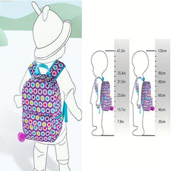 Kids Star Pattern Waterproof Backpack