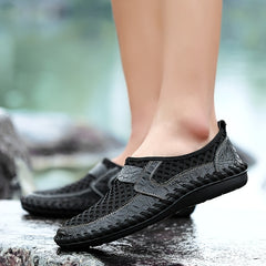 Men's Mesh Loafers Slip On Driving Shoes