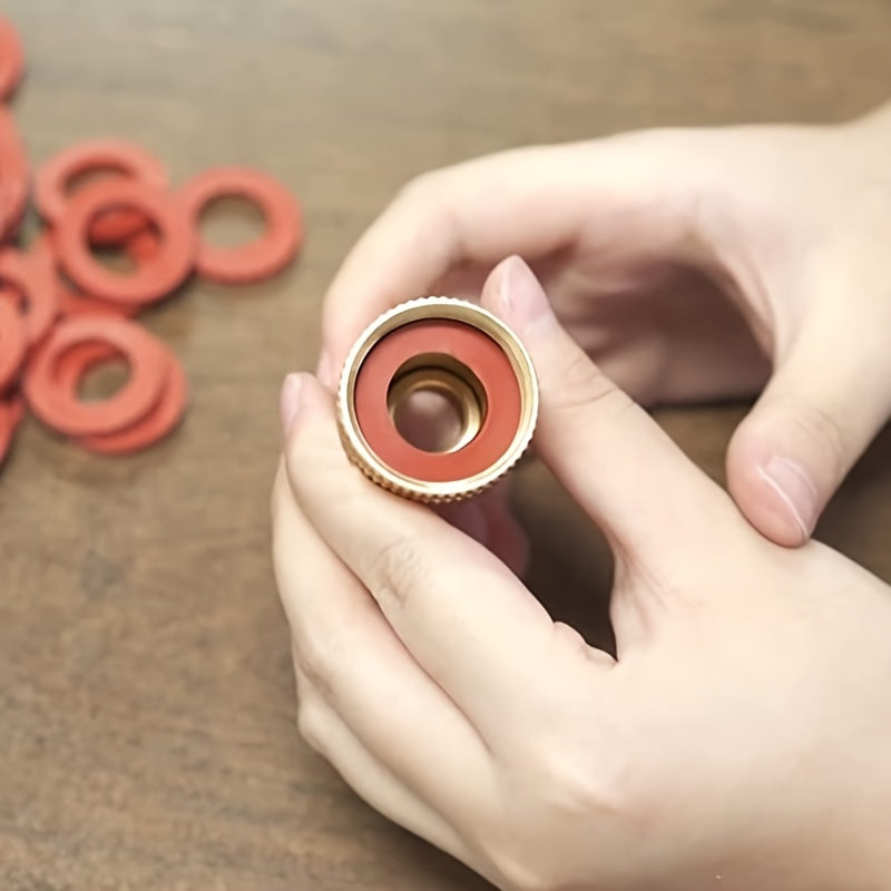 40pcs Garden Hose Washer Heavy Duty Rubber Washer - Red