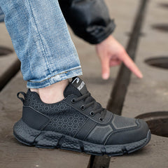 Steel Toe Anti stab Work Safety Shoes For Men Women