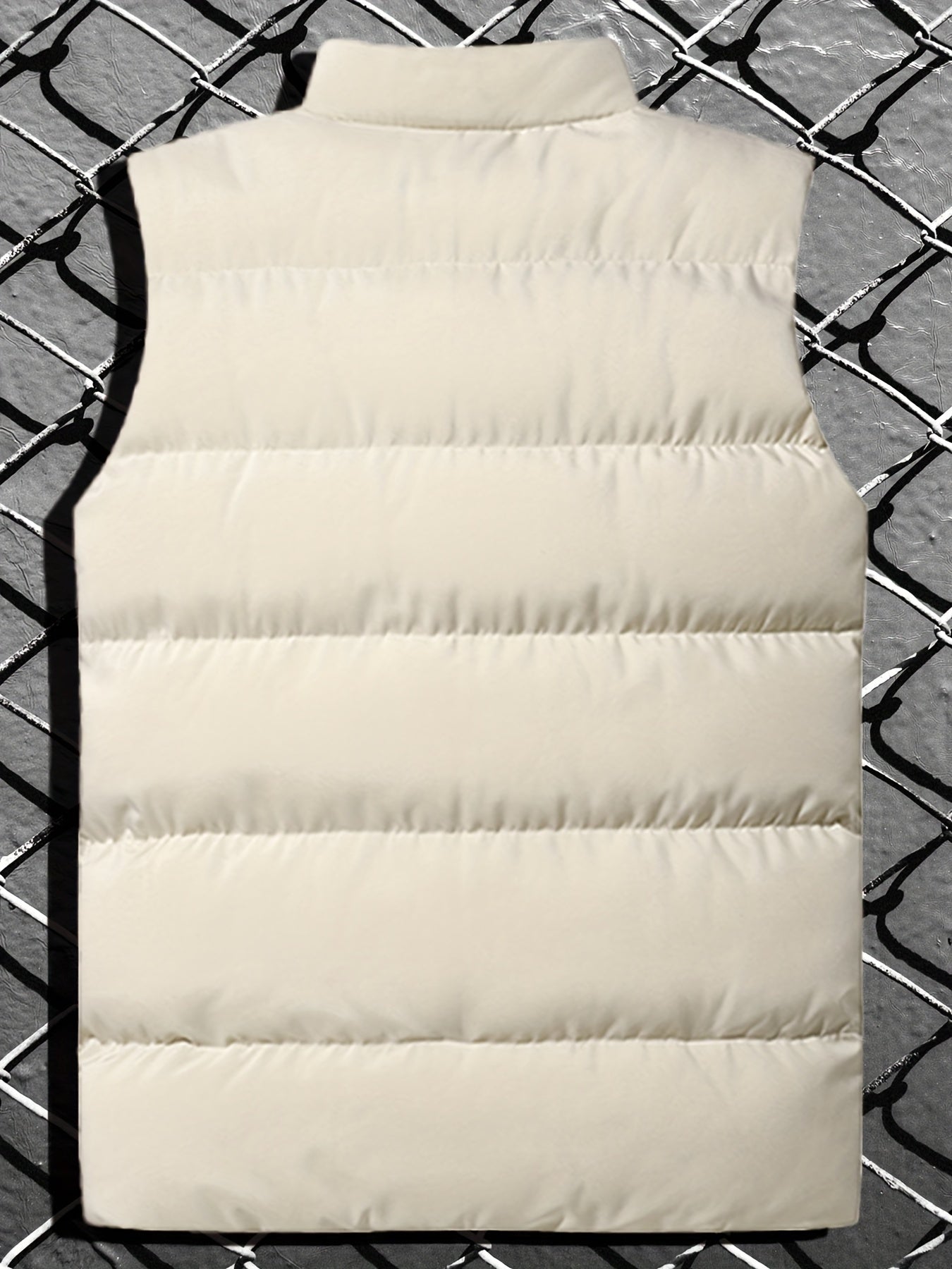 Men's Warm Winter Zipper Pockets Down Vest