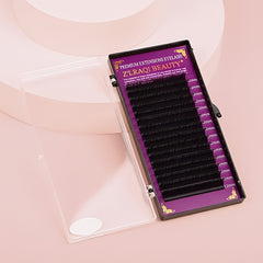 Volume Mink Eyelash Extensions for Dramatic Makeup Look