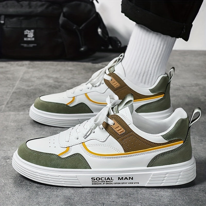 Men's Skate Shoes Breathable Non Slip Sneakers Men's Footwear