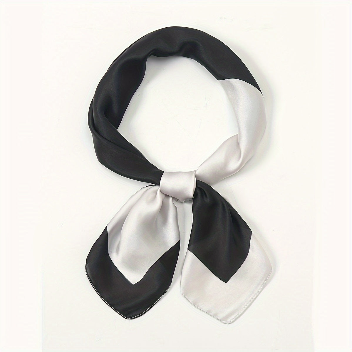 70 Sq Satin Scarf Neckerchief Bandana Headband