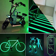 Waterproof Glow Tape for Safety Indoor Outdoor Emergency Situations Arts & Craft