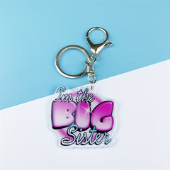 Sisters Acrylic Keychain Set - Perfect Gift for Christmas and Birthdays