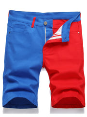 Men's Casual Street Style Denim Shorts for Summer