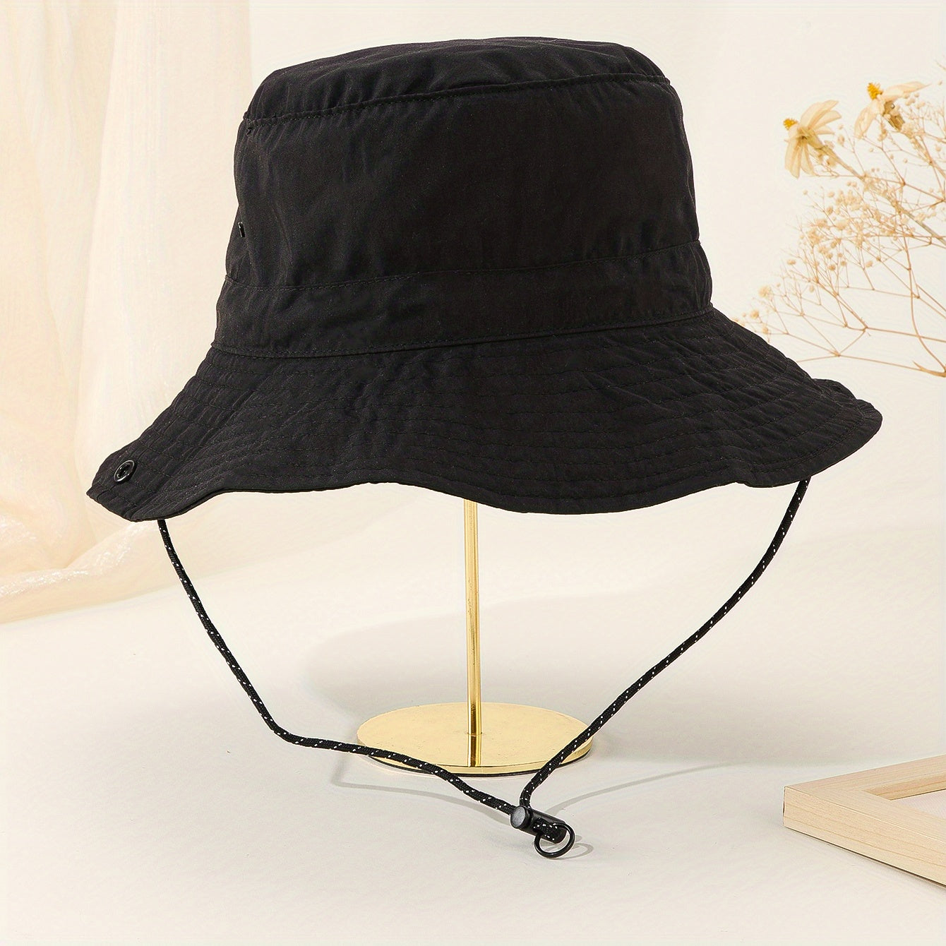 Unisex Foldable Bucket Hat Sun Hat Lightweight UV Protection Boonie Hat
