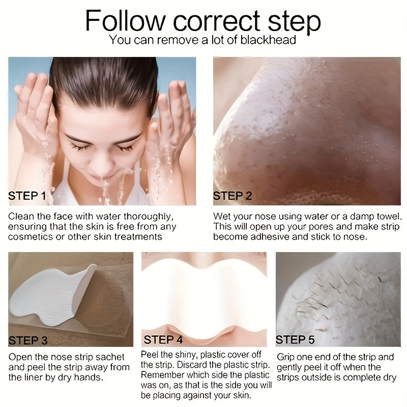 Nose Cleansing Pores Mask Pore Cleaner Acne Mask Deep Nose Pore Cleaning