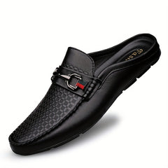 Men's No Tie Lace Slip On Loafers Smart Casual Outdoor Walking Shoes