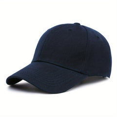 Solid Cotton Baseball Cap Lightweight Casual Couple Dad Hats Unisex Sun Hats