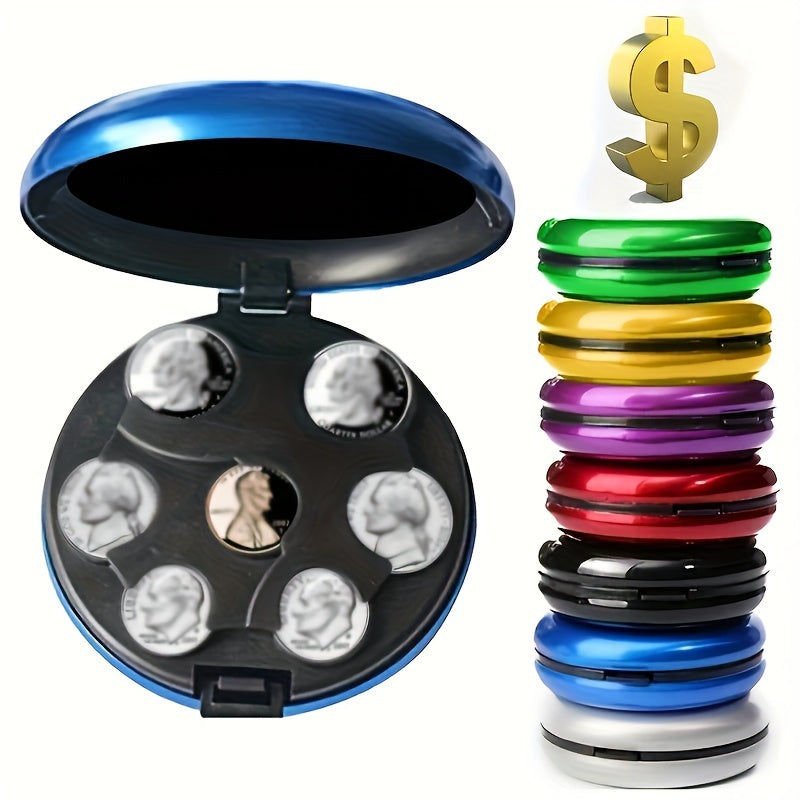 Coin Storage Artifact Coin Clip Box Change Purse Storage Box With Lid