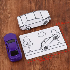 3D Paper Car Illusion Trick Kit for Magicians