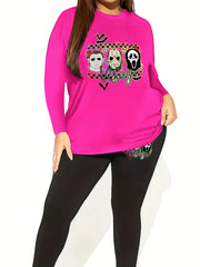 Women's Halloween Graphic Print Set