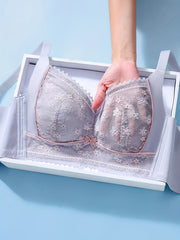 Lace Wireless Bra Full Coverage Women's