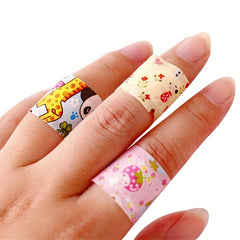 120pcs Cartoon Waterproof Bandages for Kids' First Aid