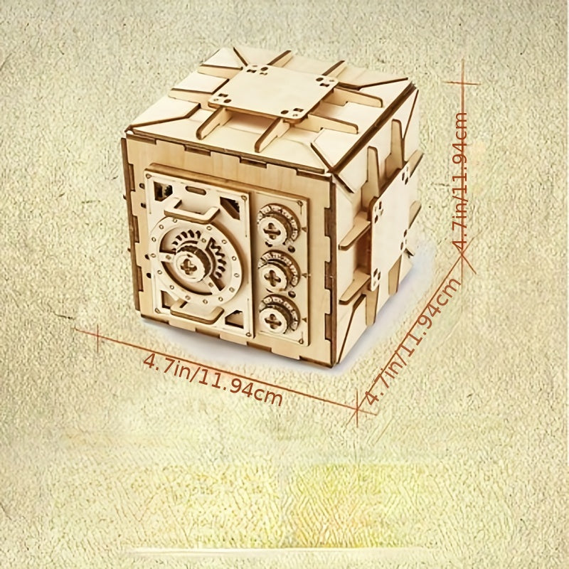 3D Puzzle Splicing Building Blocks Jewelry Box