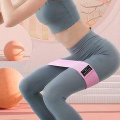 Anti-slip Resistance Yoga Thigh Butt Squat Fitness Band