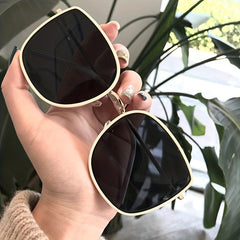 Oversized Square Frame Polarized Sunglasses UV400