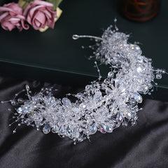 Royal Baroque Crown Full Size Tiara Rhinestone Princess Birthday Wedding