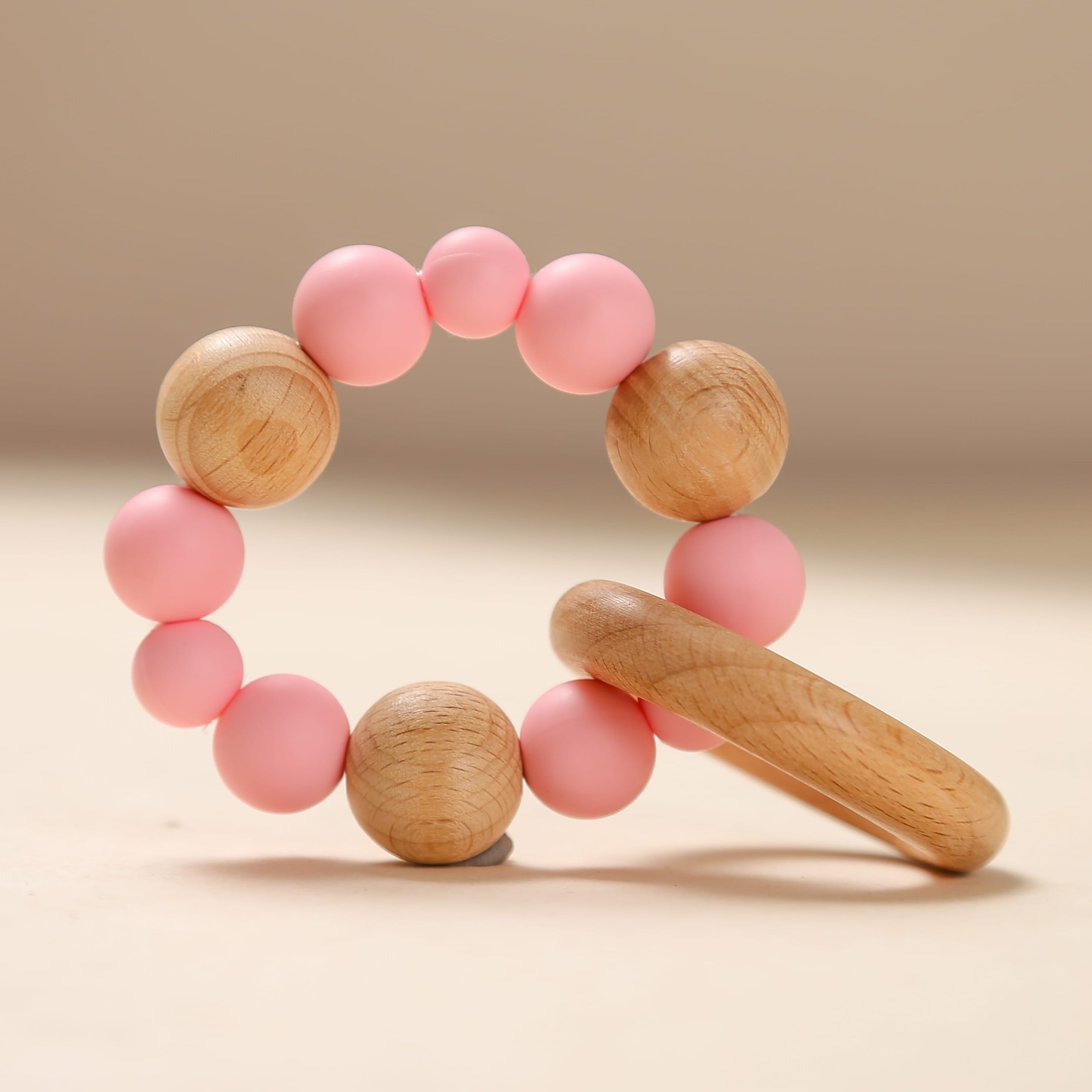 Aby Pink Teether Chewable Toy