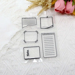 Transparent Silicone Stamps for DIY Scrapbooking & Crafts