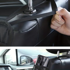 Minimalist Solid Storage Bag Lightweight Car Seat Bag Nylon Travel Accessories