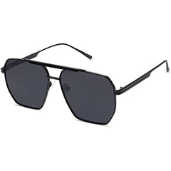 Aviator Sunglasses Polarized UV400 Metal Frame Minimalist Style