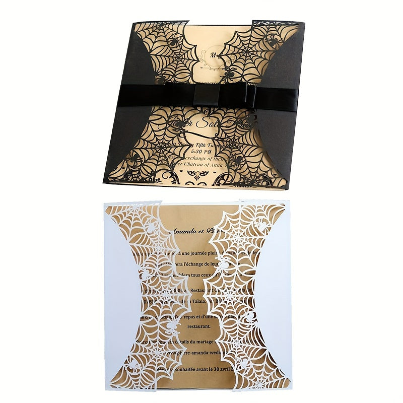 Metal Cutting Dies Stencil Halloween Spider Web Mold For DIY Making