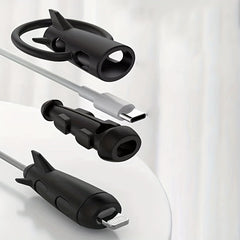 2 Pcs Data Cable Protective Cases: Keep Your Mobile Phone Cable Safe & Stylish