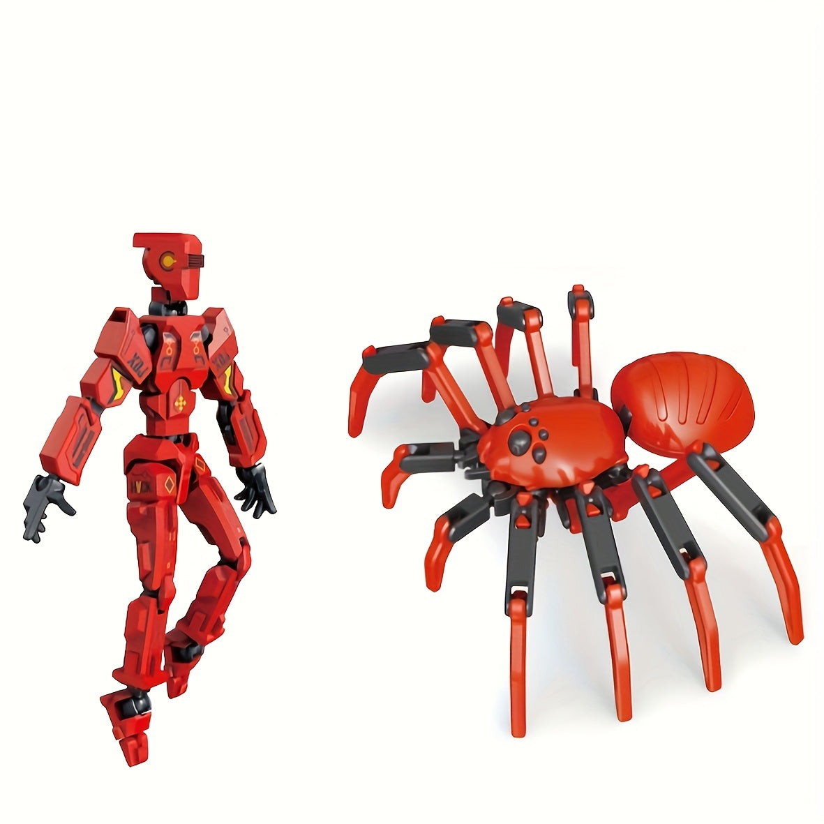 2 Combat Mecha Spider Kits with 18 Joints CCBY4.0
