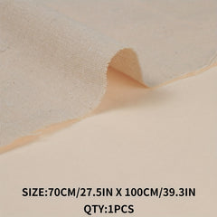 Rectangle Linen Tablecloth Beige Stain Resistant for Kitchen Dining