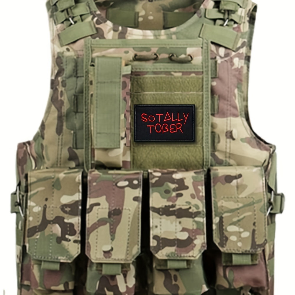 Sotally Tober Embroidered Morale Patches for Caps Uniforms Vests Backpacks