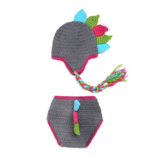 Dino Wool Set for Newborn Photography Props