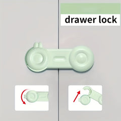 Children's Safety Lock Baby Anti-pinch Hand Drawer Lock