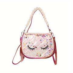 Unicorn Handbag For Girls Sequin Bear Cat Bag