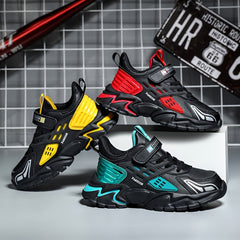 Boy's Chunky Shoes Comfy Non Slip Soft Sole Waterproof Sneakers