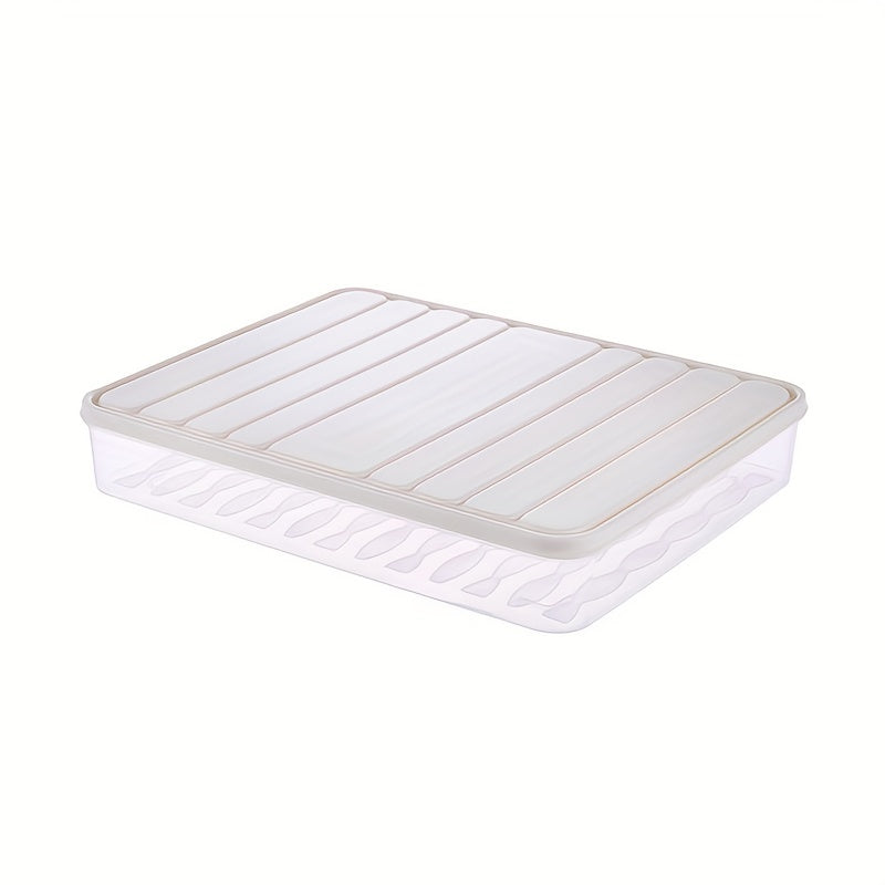 Refrigerator Fresh Dumpling Box Plastic Sealed Storage Box